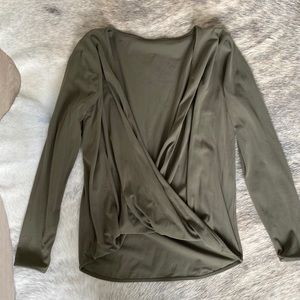 Lululemon wrap top